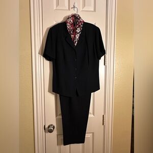 Professional Black Two-Piece Set